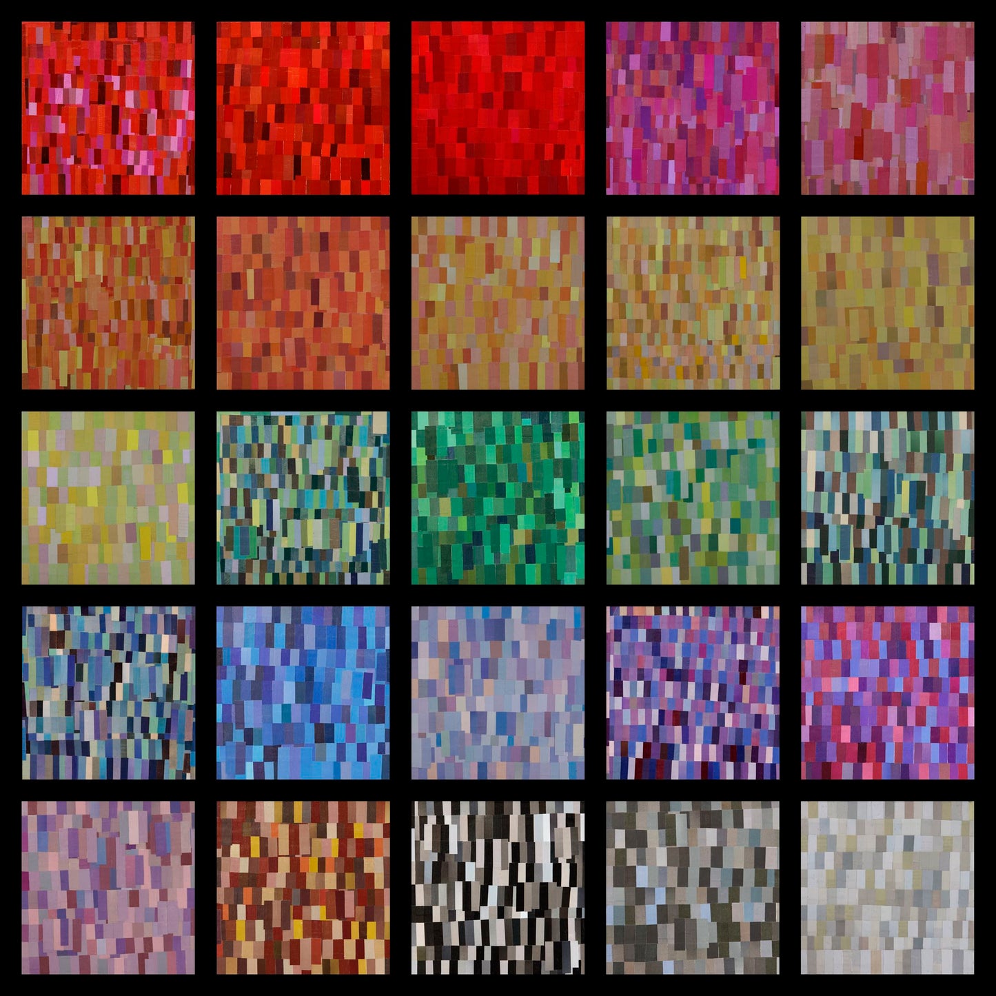 Color Grid 1-25