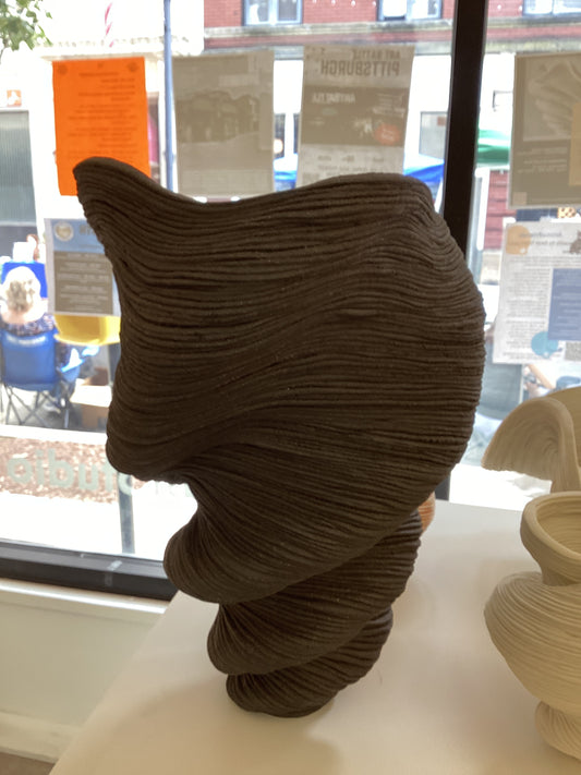 Black holly vase